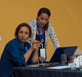 WiRs who are librarians in Tunis