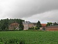 2009 : ancien palais abbatial de Boneffe de l'abbaye partiellement détruite.