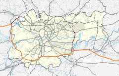 Mapa lokalizacyjna Krakowa