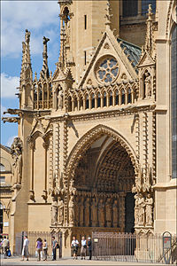 South side - Portal of the Virgin Mary