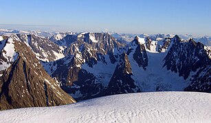 Montoj de Lyngen