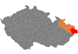 موقعیت ناحیهٔ فریدک-میستک در نقشه