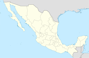 Guadalajara na zemljovidu Meksika