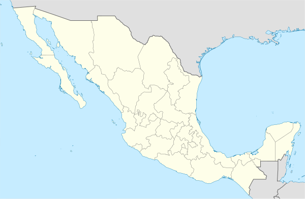1952–53 Mexican Primera División season is located in Mexico