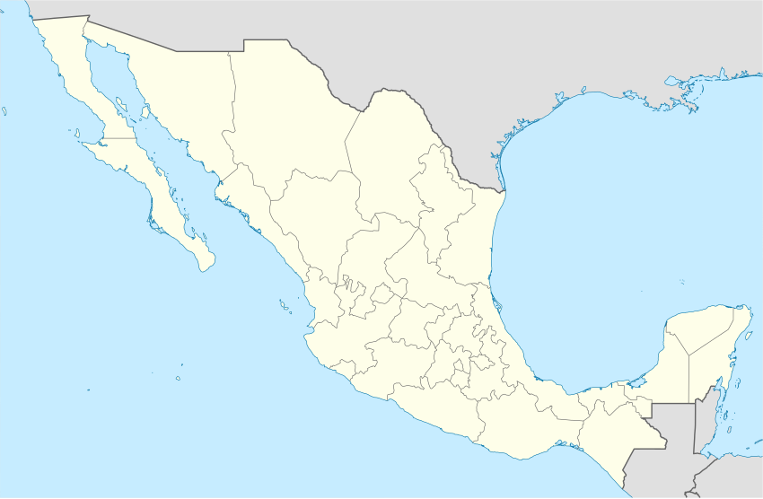 1997–98 Mexican Primera División season is located in Mexico