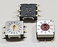 Rotary DIP switches (surface-mount)
