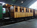 Tecnología ferroviaria exhibida en el Museo del Ferrocarril (antigua estación de Delicias, Madrid).