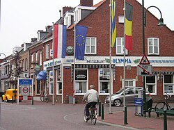 Белгийско-нидерландската граница в Пьоте, подобщина на Капелен