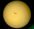 Foto bintik matahari pada tanggal 2004-06-22