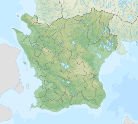 Voir sur la carte topographique de la comté de Scanie