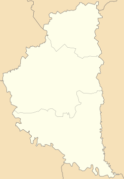 Hutysko is located in Ternopil Oblast