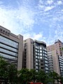 臺北市信義區忠孝東路四段曾經存在的聯合報系第一、二、三大樓，2014年時均已拆除。