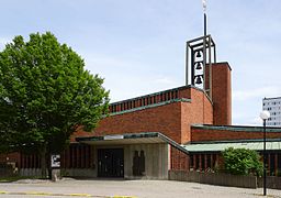 Vantörs kyrka i juli 2016