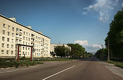 Rua Kirov em Chernobil