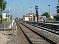 Bahnhof „Cassel“ an der Grenze zwischen Bavinchove und Oxelaëre