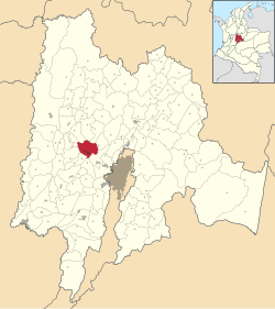 Geolocation of Facatativá in Cundinamarca