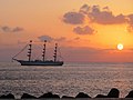 Anchored off Gran Canaria