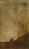 Francisco Goya, The Dog, 1819-23