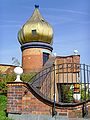 Coberta enjardinada d'una escola bressol a Heddernheim (rodalia de Frankfurt am Main (Alemanya).