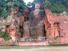 Jättebuddhan i Leshan