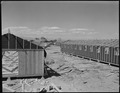 Construction of the Poston War Relocation Center in 1942.