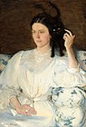 Cecilia Beaux, Sita et Sarita (Jeune Fille au Chat), 1893 - 1894