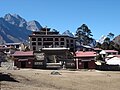 Tengboche Buddhist monastery.