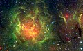 Nebula Trifid dalam Spektrum Inframerah (13 Januari 2005;[58] 7 Juli 2007;[59] 25 Juli 2015;[60] 31 Desember 2016[61])