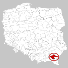 Mapa regionu