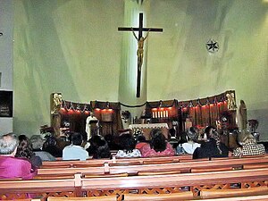 Iglesia de Santa Mónica en Colonia del Valle (México).