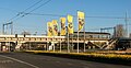 Arnhem-Schuytgraaf, Estación de Arnhem Zuid con banderas de Vitesse para la final de copa