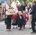 Heimelaga fane for ein barnehage, 17. mai 2005.