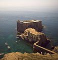 Forte di San Giovanni Battista sull'isola di Berlenga