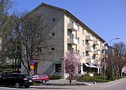 Björkhagen, Stockholm byggdes åren 1946–1950