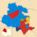 2010 results map