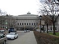 The Carnegie Institute and Library complex (which houses the Carnegie Museum of Natural History, Carnegie Museum of Art, Carnegie Music Hall, and the main branch of the Carnegie Library of Pittsburgh), built in 1896, at 4400 Forbes Avenue.