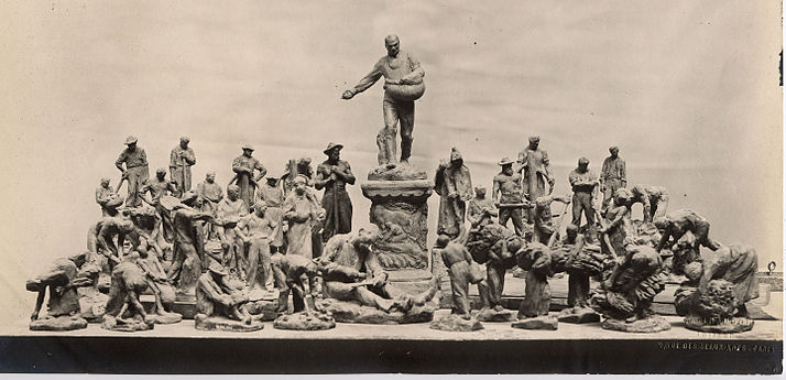 Schizzo per il Monument aux Travailleurs (1889-1902), Parigi, Petit Palais.