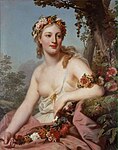 Alexander Roslin, Flora, Musée des Beaux-Arts de Bordeaux.