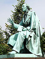 August Saabye: Hans Christian Andersen (1880)