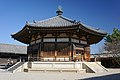 法隆寺夢殿／八角堂の代表的なもの。天平11年（739年）建立、寛喜2年（1230年）改修。