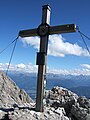 Gipfelkreuz des Maldonkopf in den Lechtaler Alpen