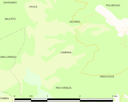 Campana - Localizazion