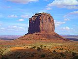 Butte de Merrick, en Monument Valley, Utah