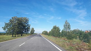 Route dans la dépression de la Tounka.