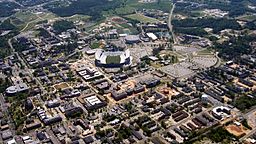 Universitetsområdet i Auburn