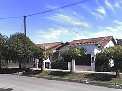 «Chalet californiano» en Argentina.