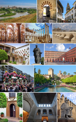 Collage de la ciudad de Córdoba, Andalucía, España.png