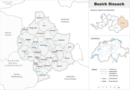 Sissach – Mappa