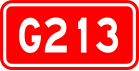 alt=National Highway 213 shield