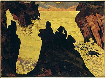 Georges Lacombe, Das gelbe Meer, Camaret